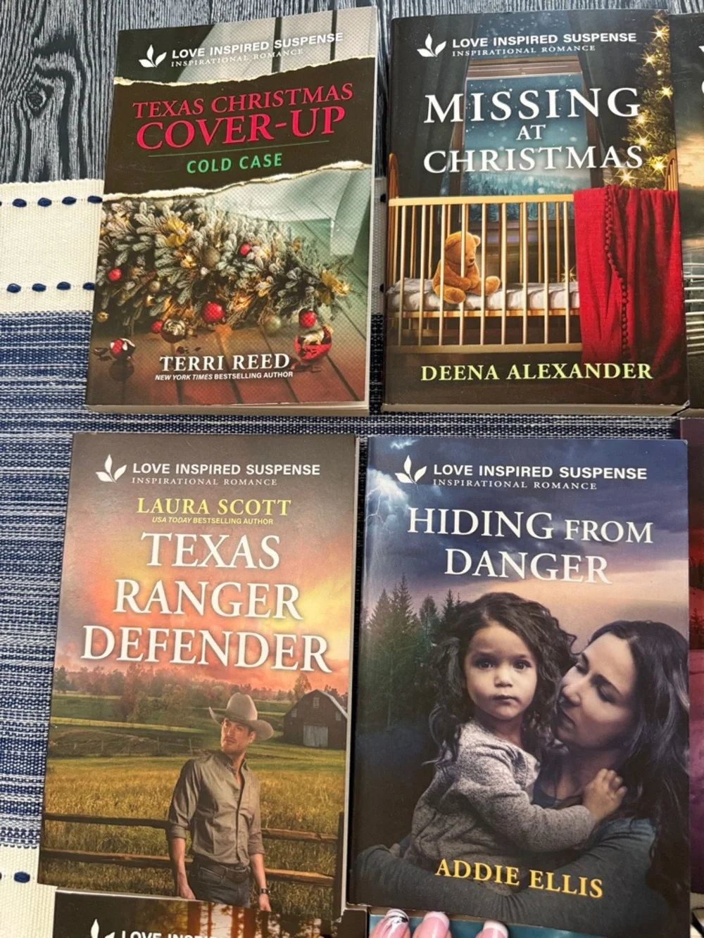 (12)-Love Inspired Suspense Paperback Book Bundle